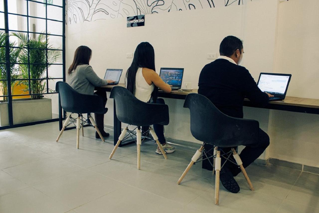 Estainn Hotel Coworking Bogotá Exteriör bild